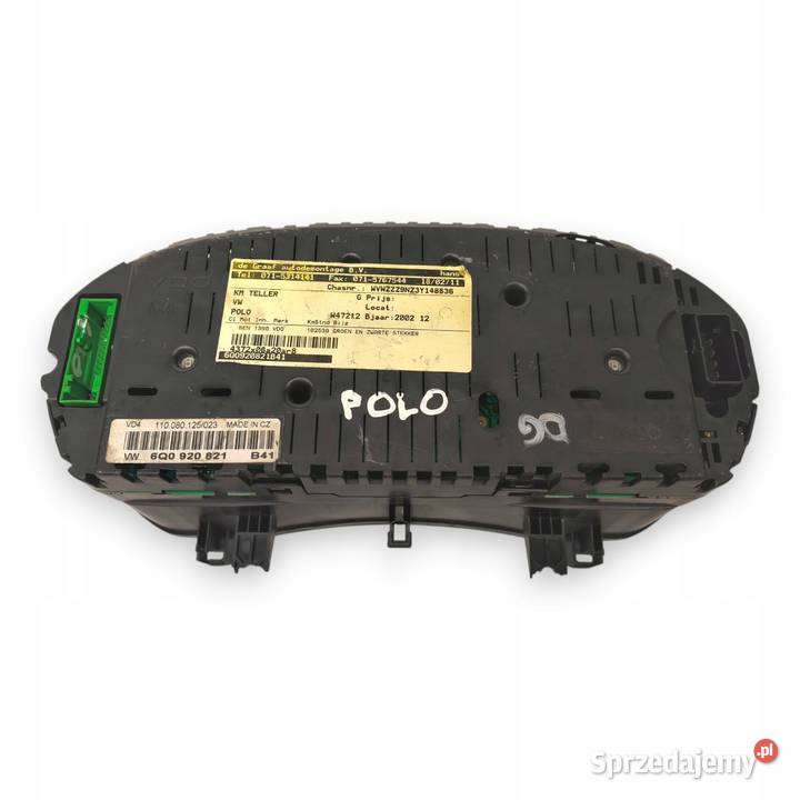 LICZNIK ZEGARY 6Q0920821 VW Polo IV 14 19 TDI