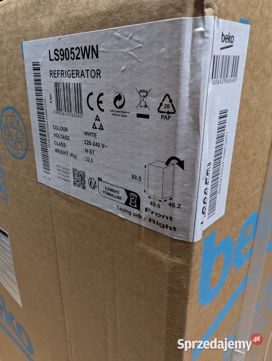 Nowa lodówka BEKO chłodziarka gwarancja Dom i Ogród podlaskie Białystok