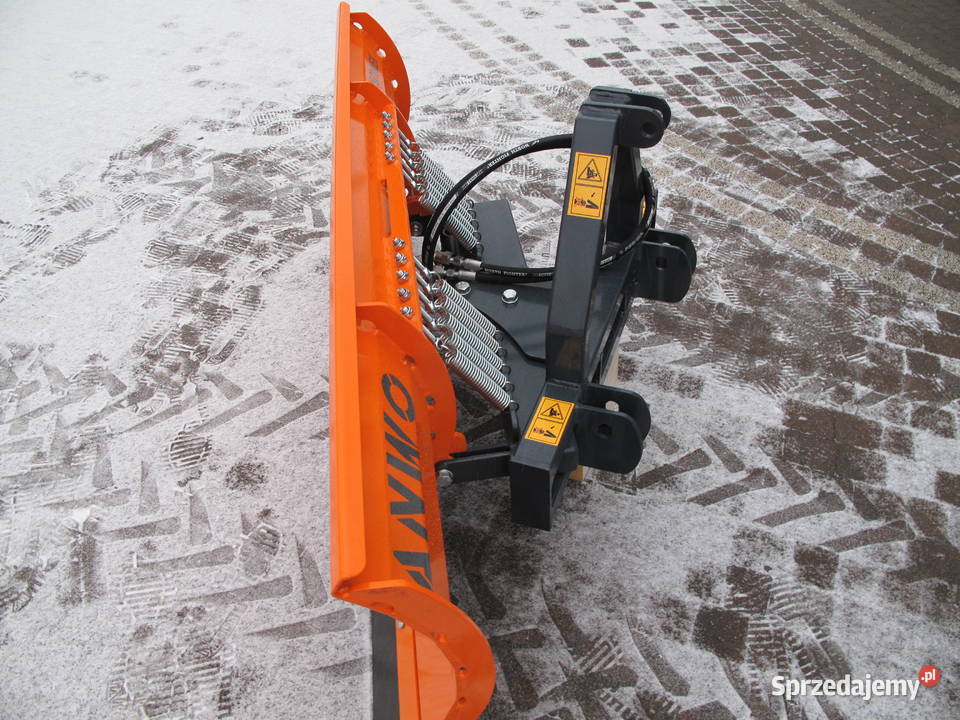 Pług do śniegu Hydrauliczny Tuz Przód Tył nieuszkodzony Maszyny rolnicze