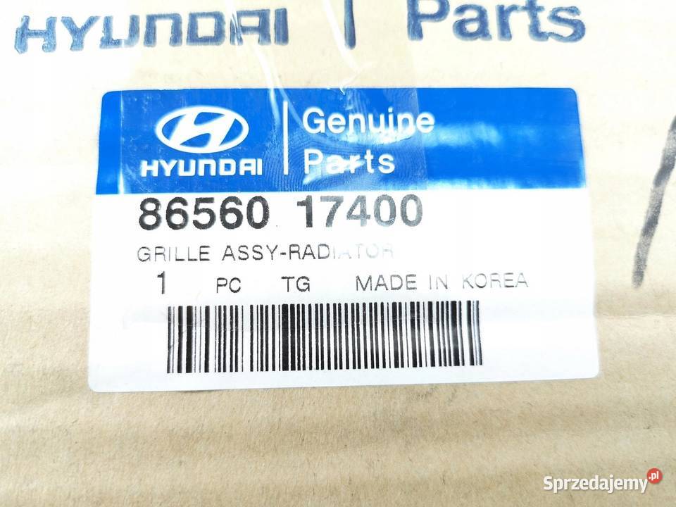 GRILL ATRAPA HYUNDAI MATRIX ORYGINAŁ ASO sprzedam
