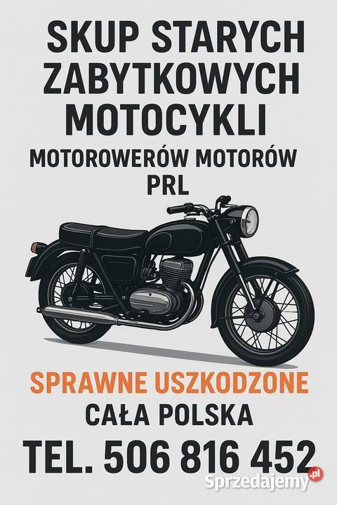 SKUP STARE ZABYTKOWE MOTOCYKLE WFM OSA SOKÓŁ WSK