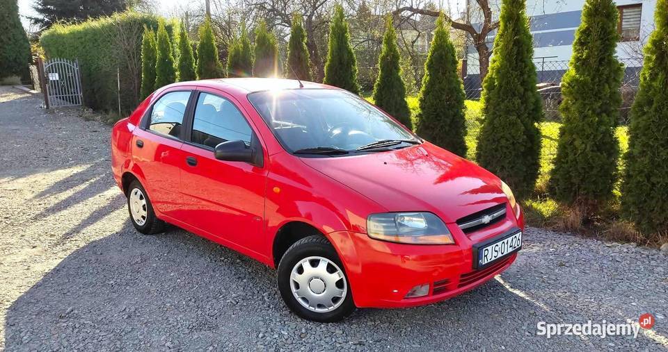 Chevrolet Aveo 2005r 1.4 LPG Ekonomiczny Świeży Przegląd Salon Polska