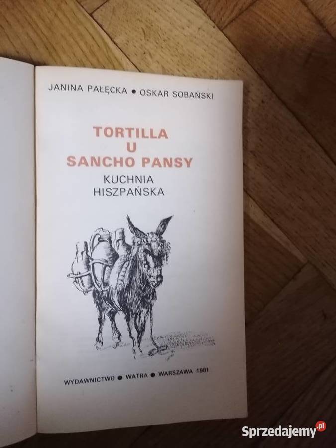 Książka kuchnia hiszpańska Gdańsk