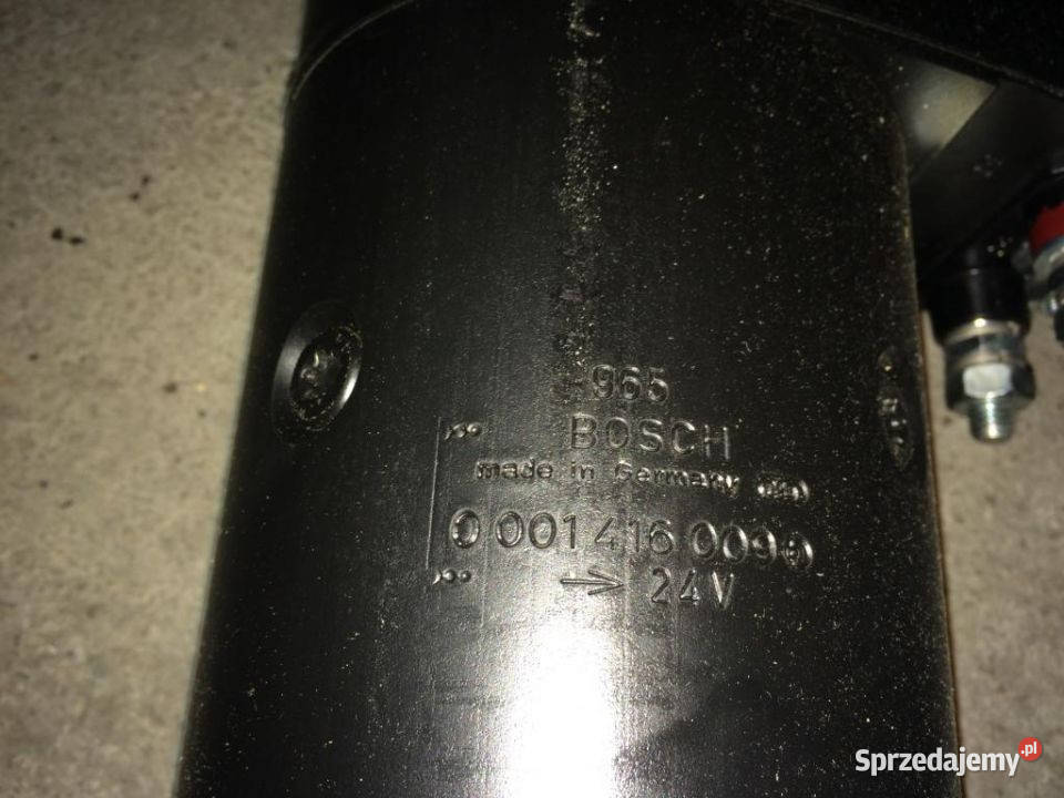 Rozrusznik Bosch 00014160090 85200009001 Man Układ elektryczny sprzedam