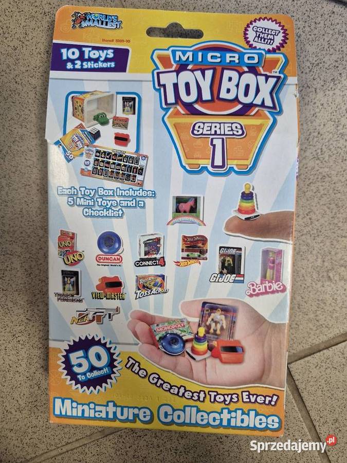 Micro Toy Box Series 1 Zestaw 6 mini zabawek Sędziszów Małopolski