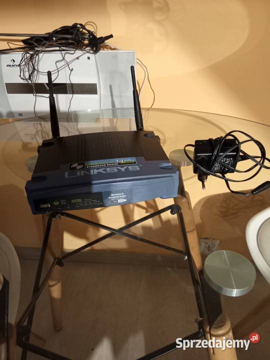 Sprzedam Ruter Linksys Wirelessg Okazja router Golub-Dobrzyń
