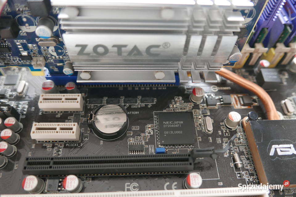 Płyta Główna ASUS P5Q WS Core 2 Quad Q9550 8GB Łódź