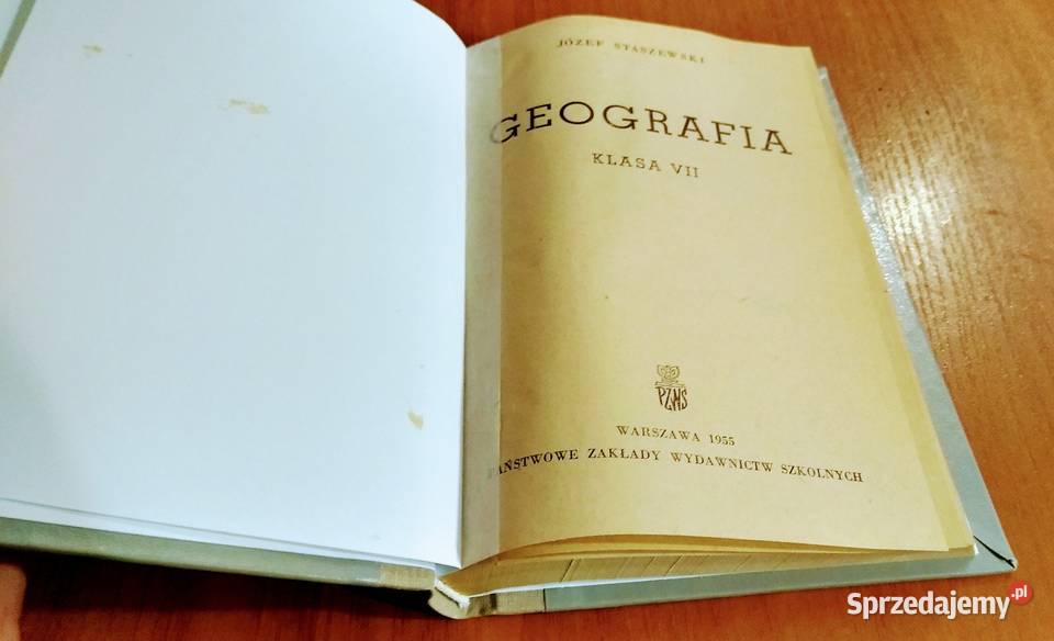 Geografia podręcznik klasa VII 7 Józef Gdańsk sprzedam