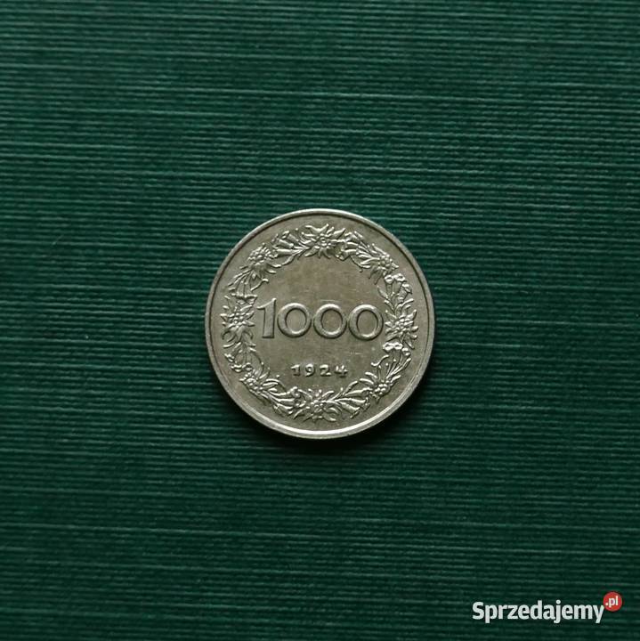 AUSTRIA 1000 koron 1924r Gliwice