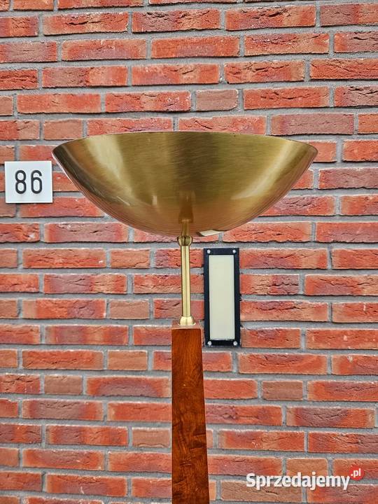 STYLOWA lampa wolnostojąca fornir ORZECH 190 śląskie Pszczyna