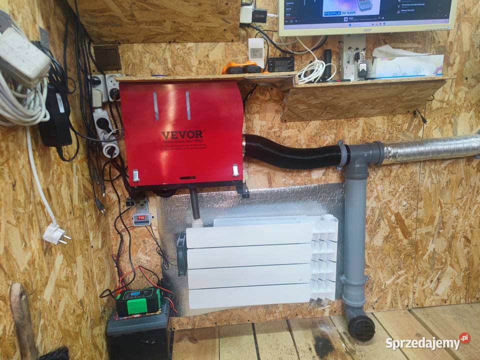 Montaż WEBASTO ogrzewanie postojowe Garaż dostawcze Warszawa