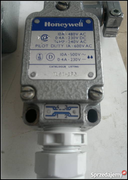Wyłącznik krańcowy Honeywell G M B H Prazisions śląskie