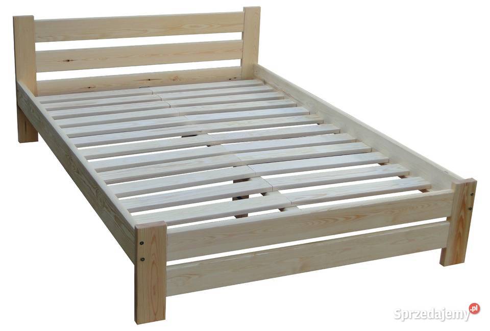 Łóżko TRENTINO mocna konstrukcja grube deski 200cm Prudnik sprzedam