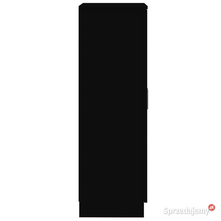 Szafka na buty czarna 55x35x108 materiał Warszawa