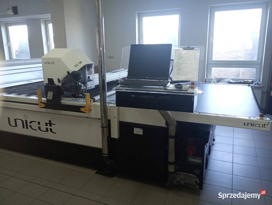 Automatyczna krojownia ALLCOMP UNICUT CC 5018 Produkcja Jelenia Góra