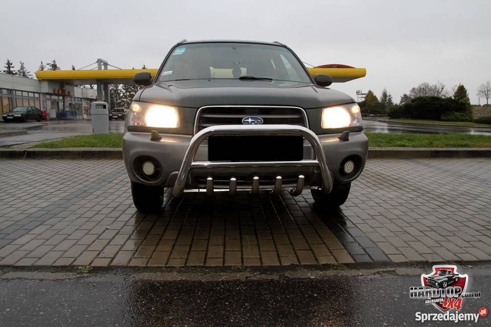 Orurowanie przednie rury kły Subaru Forester 2 Tuning Pasłęk