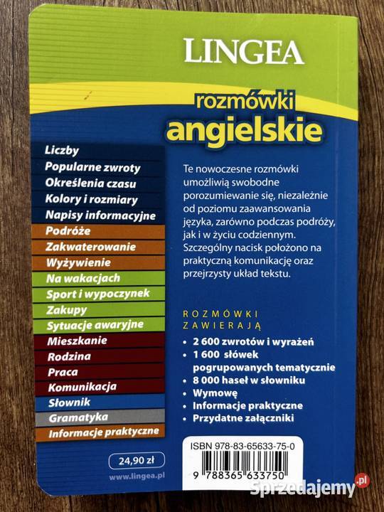 Rozmówki angielskie przewodnik język angielski Wyszków