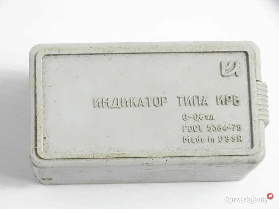 Czujnik Zegarowy Dźwigniowy IRB 001mm ZSRR USSR Biłgoraj sprzedam