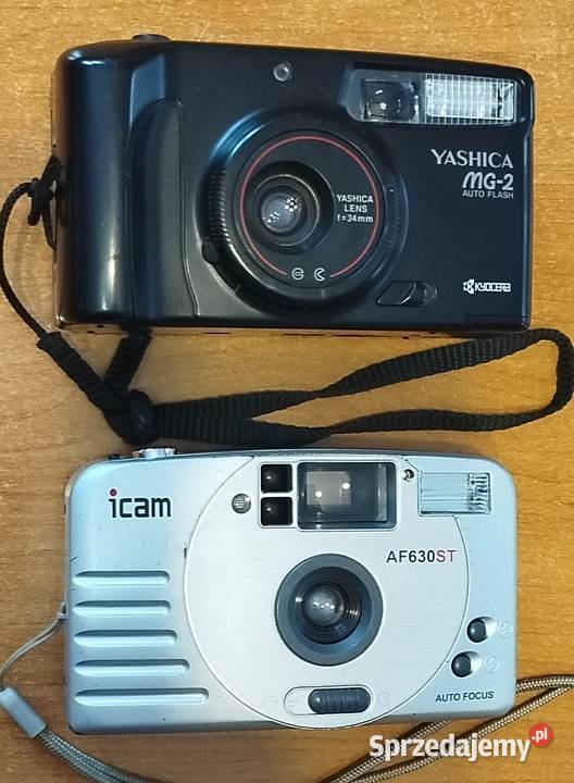 Dwa aparaty fotograficzne Skoczów