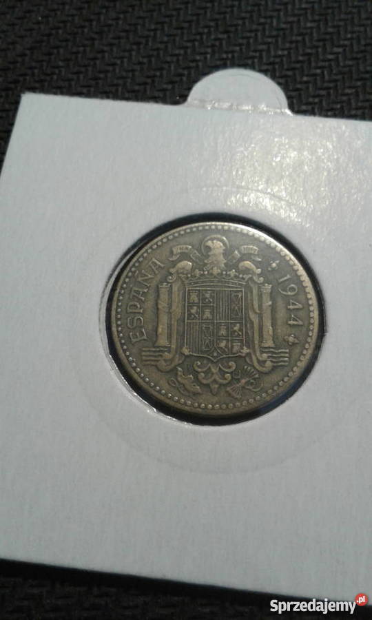1 Peseta Hiszpania 1944 r wielkopolskie Konin sprzedam