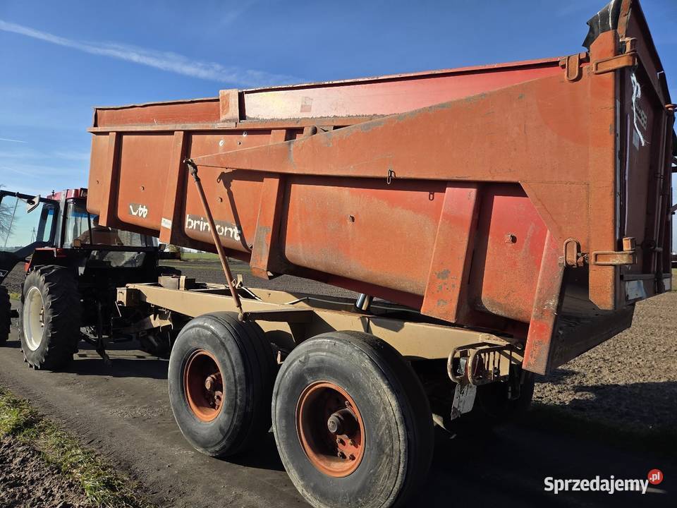 Przyczepa skorupowa knapik brimont 12 ton nieuszkodzony Włocławek