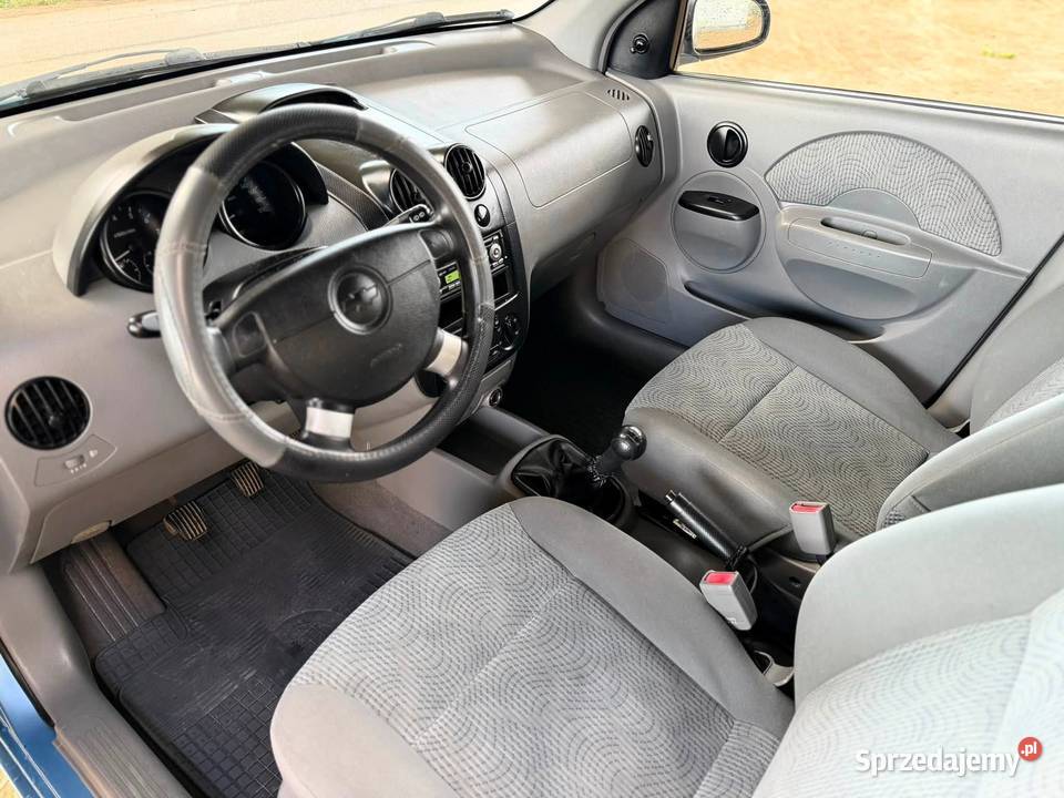 Chevrolet Aveo 12 NISKI PRZEBIEG 2005r Pierwszy 4/5 Dębica