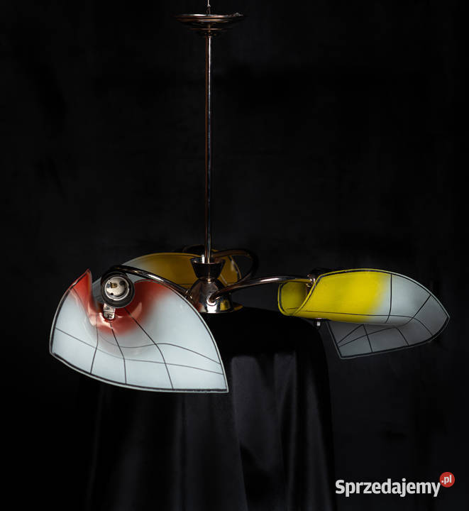 Żyrandol lata 60 Look PopArt MidCentury Vintage Dąbrowa Górnicza