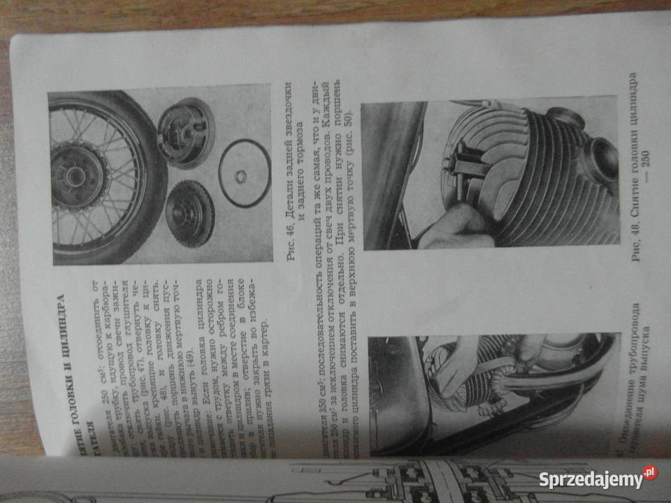 jawa 350 jawa 354 jawa 250 model 353 instrukcja Poznań sprzedam