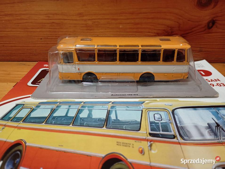 AUTOSAN H903 san Kultowe autobusy auta PRL model Modelarstwo