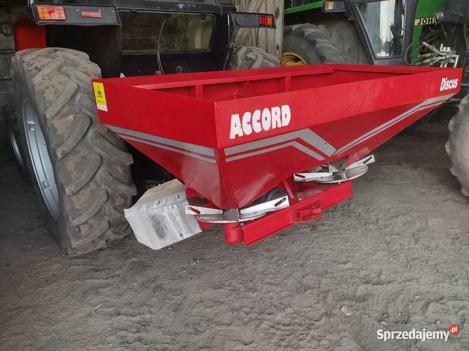 Rozsiewacz nawozów Accord Discus 800 l 21 m Wola Bachorna