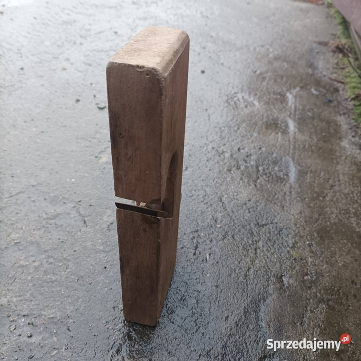 Stary drewniany strug hebel antyk Wyszków