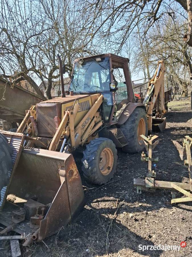 Koparko ładowarka Case 580K całość na części Pińczów sprzedam