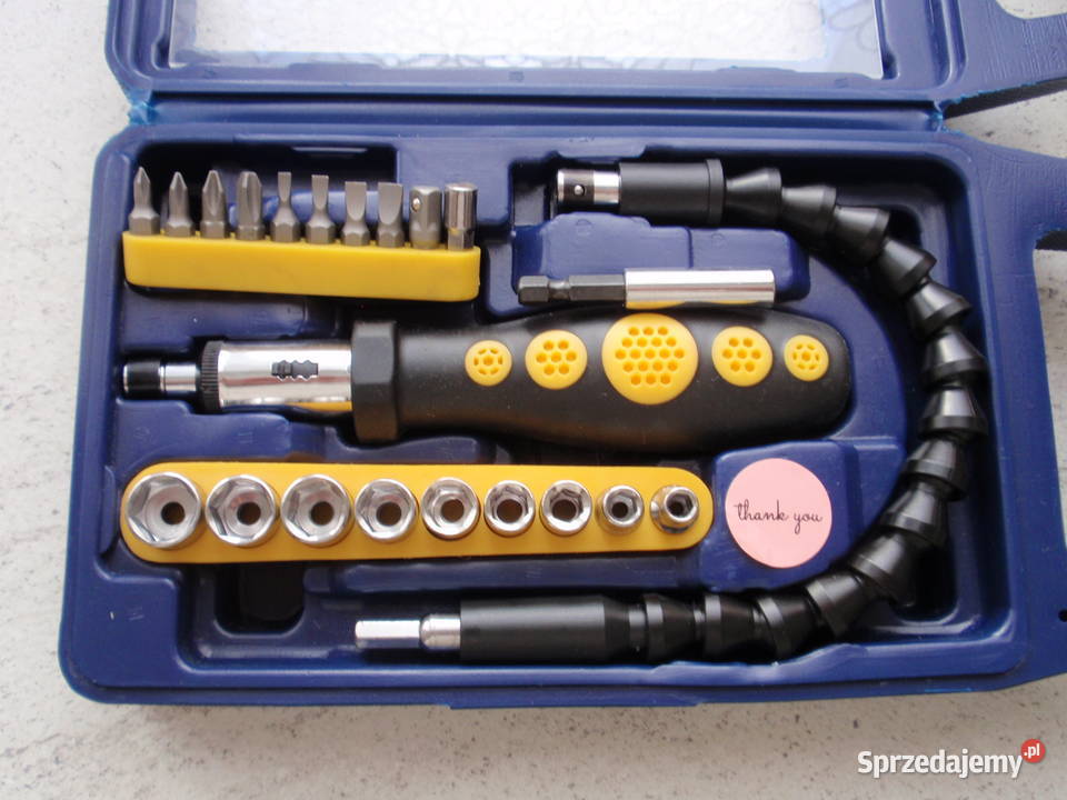 Wkrętak łamany z grzechotką zestaw wkrętak łódzkie Łódź sprzedam