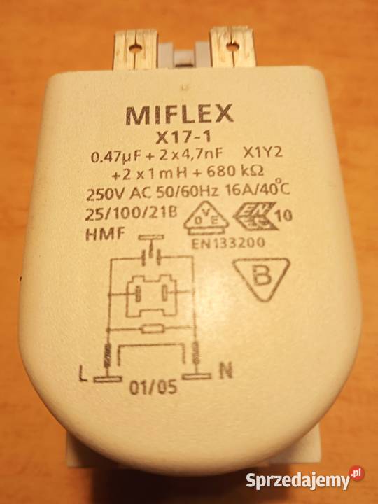 Kondensatorfiltr przeciwzakłóceniowy X171 Bytom