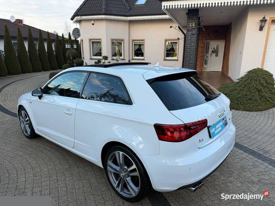 Audi A3 3drzwi 20TDI S tronic S line Sportpaket Rok produkcji 2014 wielkopolskie Krotoszyn