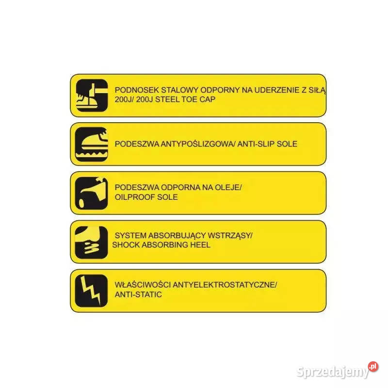 SANDAŁY BEZPIECZNE BUTY BHP DEDRA BH9D145 Opalenica