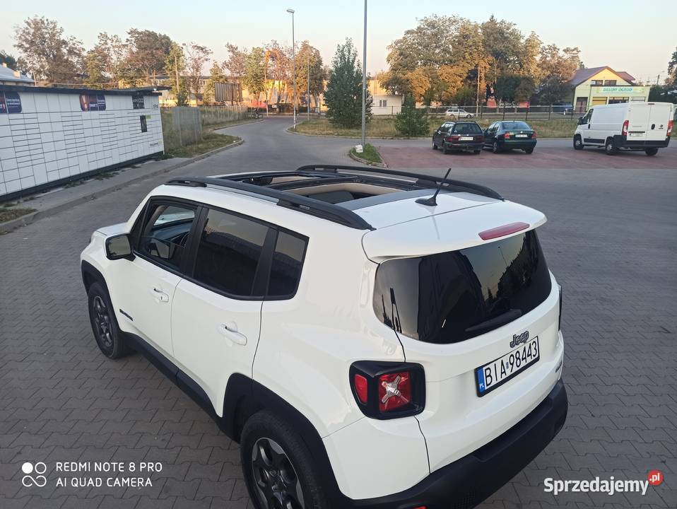 Jeep Renegade 14 benzyna 15r 140 wersja Latitude Renegade Motoryzacja podlaskie Białystok