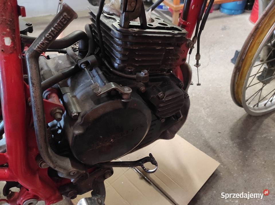 Honda xl600r xl250r części wał silnik magneto dolnośląskie Jawor