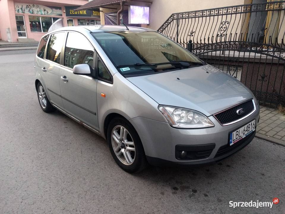 Ford Focus C-Max benzyna 1.8 + LPG klimatronik 2 kpl. kół opony zimowe