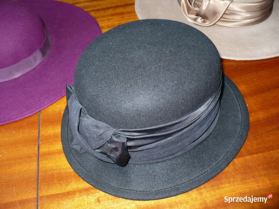 Kapelusz czarny dolnośląskie Lubin