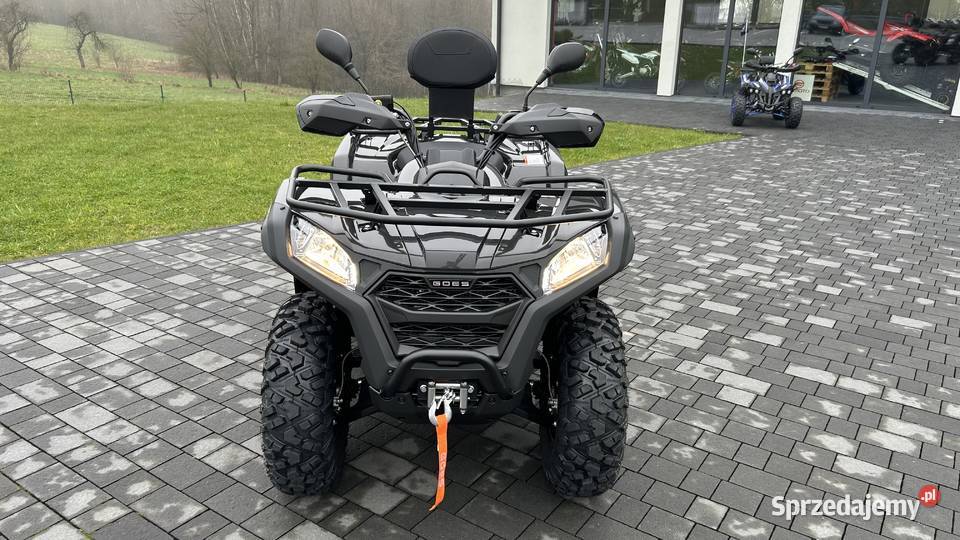 QUAD ATV GOES TERROX 500L 4X4 T3B CZARNY PEŁNY sprzedam