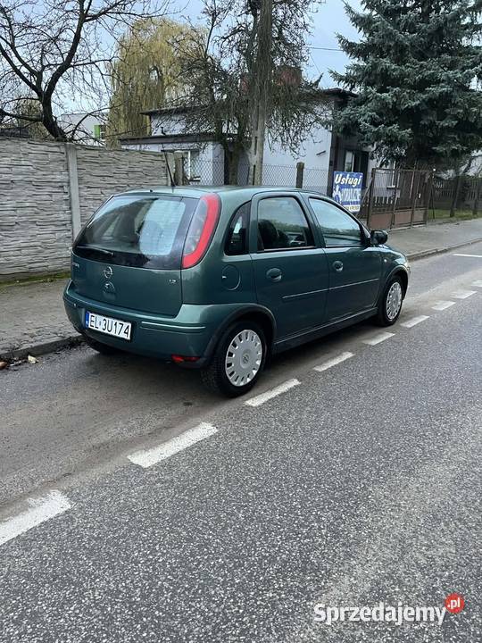 OPEL CORSA C 12 benzyna 2003 klimatyzacja 75KM Zgierz