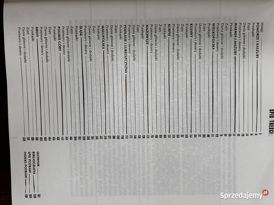 Książka kucharska kuchnia Polska przepisy Pozostałe Wyszków