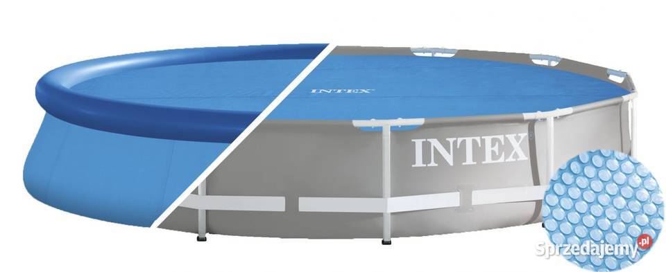 Pokrywa solarna na basen o średnicy 366 INTEX Pokrywy i plandeki Poznań