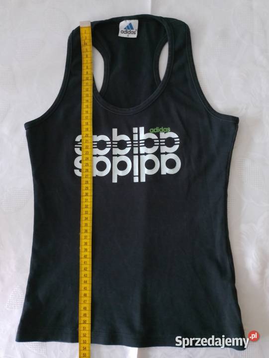 Bokserka czarna ADIDAS top koszulka treningowa Rozmiar 36(S)