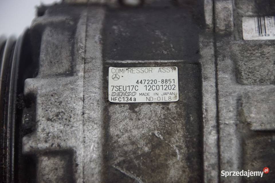 SPRĘŻARKA KLIMATYZACJI 4472208851 CL W215 Lipno sprzedam