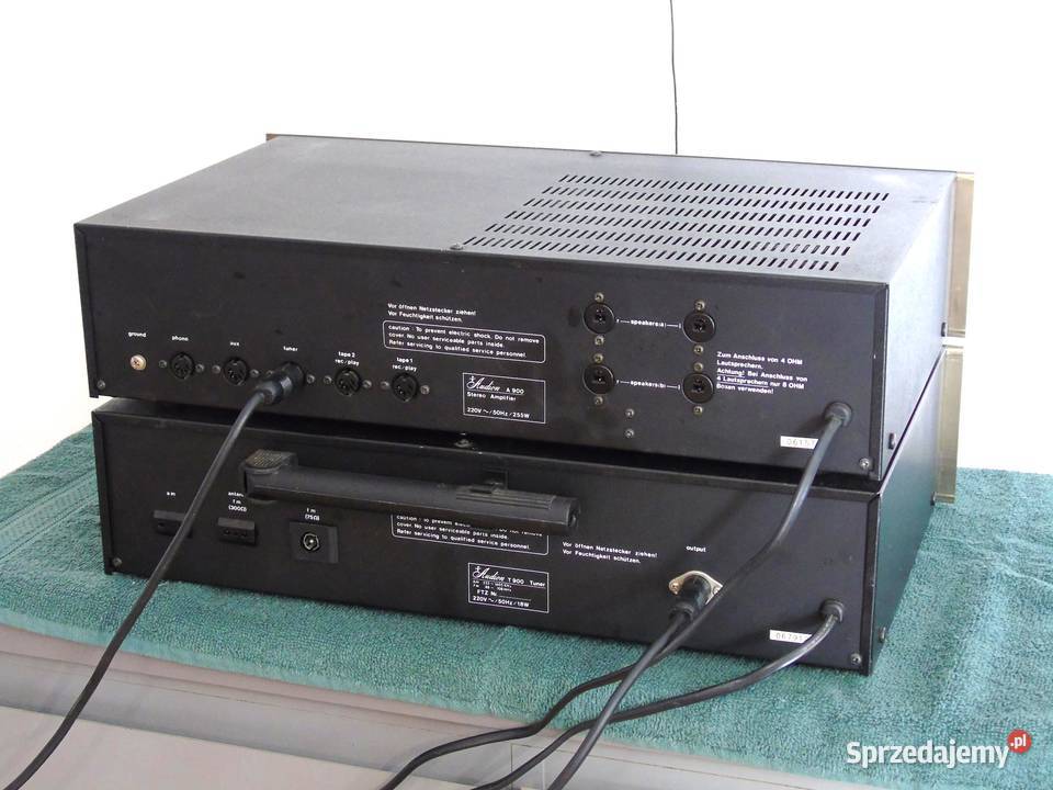 Wzmacniacz i Tuner Audion A900 i T900 sprawne podkarpackie Jasło