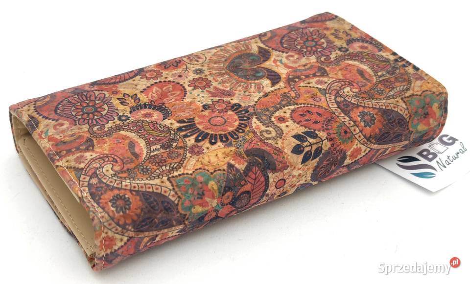 Portfel korkowy duży korek naturalny wz1 sprzedam