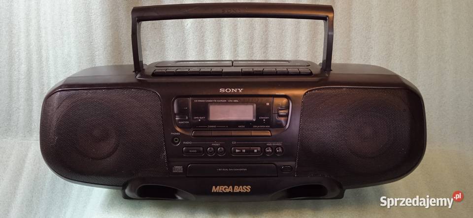 Radiomagnetofon z CD Sony