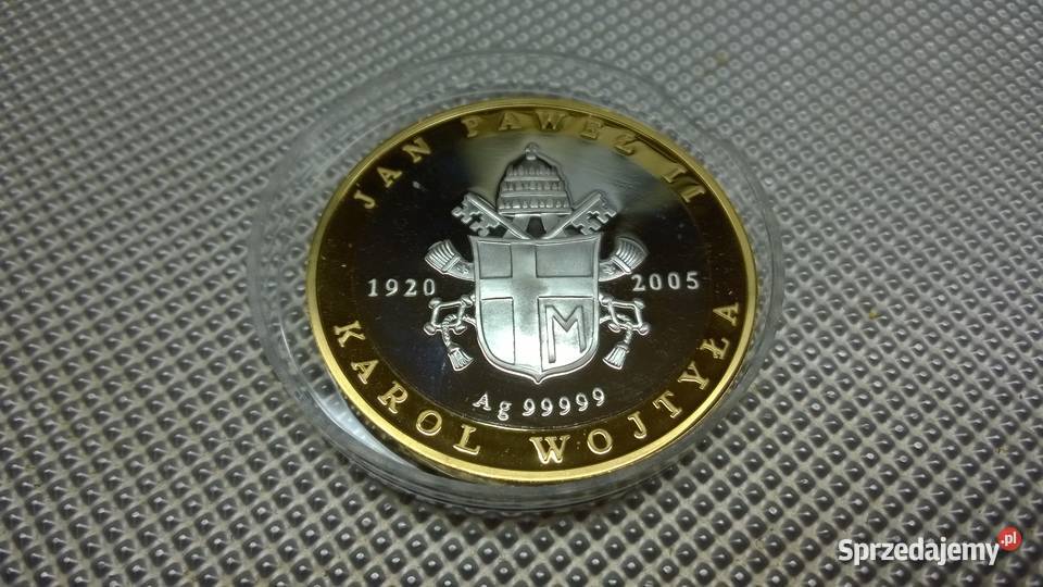 MEDAL Karol Wojtyła Jan Paweł II 1920 2005 Numizmatyka Warszawa